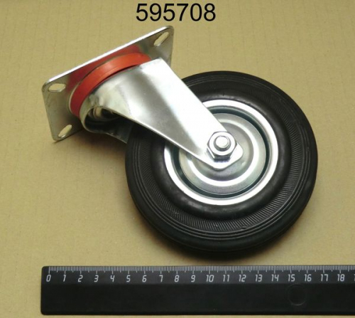 Колесная опора без тормоза D 125мм SC55 Китай 25694