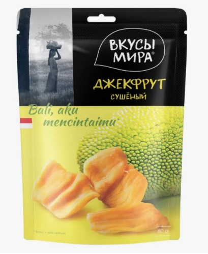 Джекфрут сушеный Снэк Тайм